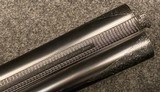 Parker Reproductions Straight Hand Double Trigger BHE 20 Ga 0 Frame Composed 2BBl Set with Original 1 Barrel Case. - 13 of 19