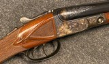 Parker Reproductions Straight Hand Double Trigger BHE 20 Ga 0 Frame Composed 2BBl Set with Original 1 Barrel Case. - 10 of 19