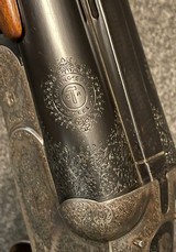 Charles Daly Diamond Quality Prussian 12 Gauge, Factory Single trigger, Vent Rib, Original. - 17 of 19
