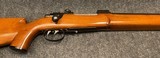 Mauser Benchrest Rifle .22-250. Double Set triggers.