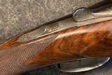 Dumoulin .375 H&H Magnum Ejector Double Rifle Scoped, Gamescene Engraved. - 19 of 24