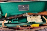 Holland & Holland University of Virginia, One of 25 Alumni 20 Gauge Cavalier Boxlock, Cased in Maker's Case.. - 1 of 18