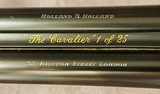 Holland & Holland University of Virginia, One of 25 Alumni 20 Gauge Cavalier Boxlock, Cased in Maker's Case.. - 11 of 18