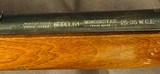 Winchester Model 64 25-35 Original with Lyman Peep 1938 Manufacture. - 16 of 19