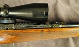 Winchester Pre 64 Model 70 .22 Hornet Supergrade Claus Willig Engraved - 4 of 21