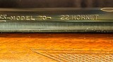Winchester Pre 64 Model 70 .22 Hornet Supergrade Claus Willig Engraved - 14 of 21