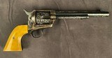 Colt SAA .38 Special Engraved Built 1959/60 7 1/2" Barrel. - 6 of 10