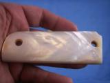 Colt Pre-War 1911/1911A1 Vintage Carved Pearl Grips - 2 of 6