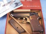 Walther PPK .380 ACP/9mm Kurtz Box/Papers 1968 - 2 of 15