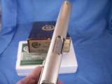 Colt Government Model Mark IV Series 70 High Polish Nickel MINT! - 10 of 13