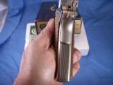 Colt Government Model Mark IV Series 70 High Polish Nickel MINT! - 9 of 13