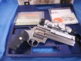 Colt Anaconda Stainless Steel Revolver with Mount/Scope - 2 of 9