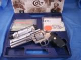 Colt Anaconda Stainless Steel Revolver with Mount/Scope - 1 of 9