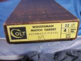 Colt 3rd Series Woodsman Match Target 4.5" MINT - 13 of 14
