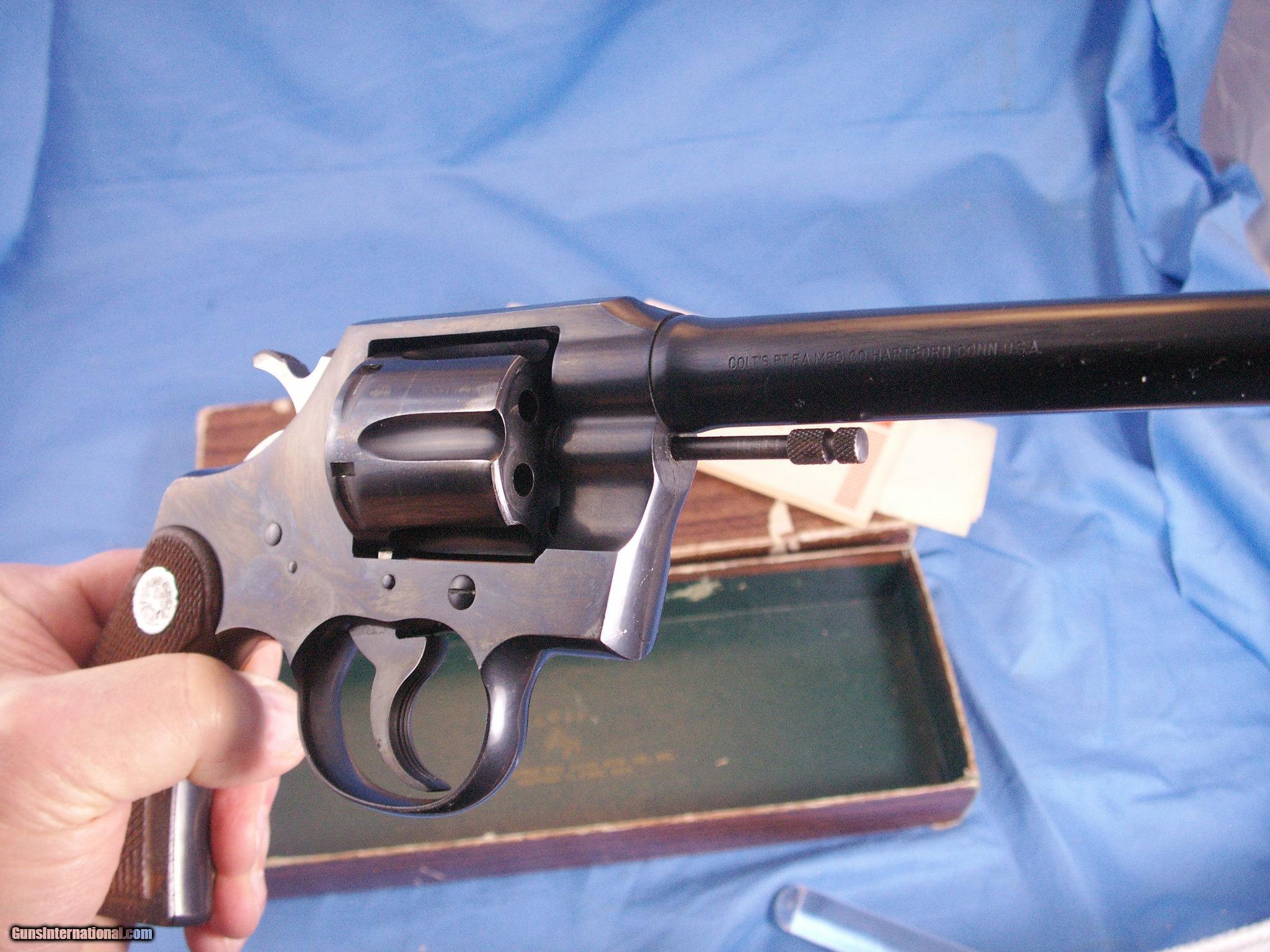Colt Official Police Revolver 22 Lr 1962 0384