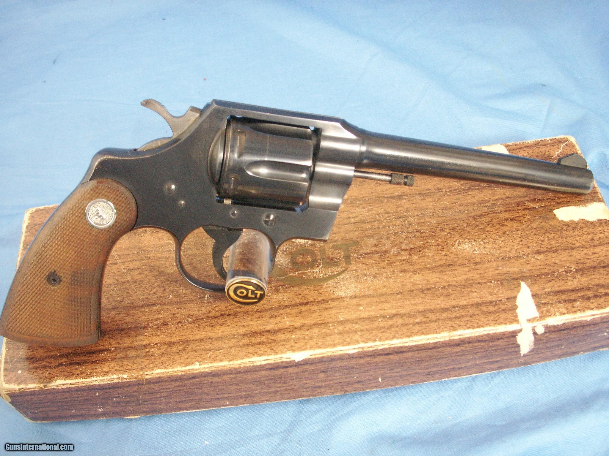 Colt Official Police Revolver 22 Lr 1962 1308
