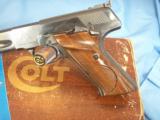 Colt 3rd Series Woodsman Match Target 6" MINT 1974 - 5 of 15