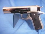 Colt Pre 70 Series 1911A1 Commercial Government Model Nickel 1965 - 1 of 15