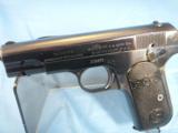 Colt Model 1903 Pocket Hammerless Pistol, High Polish 1911 Manufacture - 2 of 15