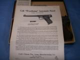 Colt 1st Series Woodsman Target Model 1943 - 3 of 15