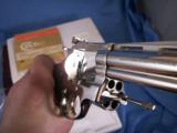 Colt Nickel Diamondback .38 X 4" MINT in Box - 11 of 15
