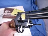 Colt Python Revolver 4" Blued Mint in Box - 7 of 14