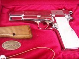 Browning Custom Nickel Hi-Power in Browning Case 1969 - 2 of 11