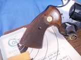 Colt Python 4" Barrel Mint Royal Blue 1969 - 6 of 15