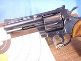 Colt Python 4" Barrel Mint Royal Blue 1969 - 3 of 15