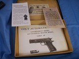 Colt Commercial 1911A1 MINTY Pistol in original box 1930 - 4 of 13