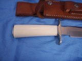 Randall Model 1 All PurposeFighting Knife with Ivory Handle - 7 of 9