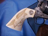 Wilbur Glahn Engraved 1st Generation Single Action Revolver 1938 - 2 of 15