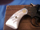 Colt Detective Special Engraved by John Adams jr. with Real MOP grips. High Quality piece. - 5 of 15