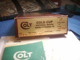 Colt Gold Cup National Match Pistol Series 70 NIB MINT - 14 of 14