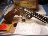 Colt Nickel Diamondback .38 Special/4" Barrel 1976 NIB MINT - 5 of 15