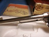 Colt 3rd Generation Single Action Army Revolver .45 LC/7.5" Barrel NIB (Nickel) - 5 of 10