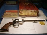 Colt 3rd Generation Single Action Army Revolver .45 LC/7.5" Barrel NIB (Nickel) - 1 of 10