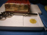 Colt 3rd Generation Single Action Army Revolver .45 LC/7.5" Barrel NIB (Nickel) - 10 of 10