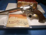 Colt 3rd Generation Single Action Army Revolver .45 LC/7.5" Barrel NIB (Nickel) - 7 of 10