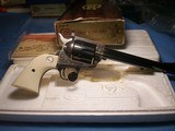 Colt New Frontier SAA Revolver .44 Special/7.5" Barrel Ivory Stocks NIB 1970 - 5 of 12