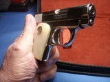 Colt 1908 Model N prewar Nickel Pocket Auto Pistol .25 ACP Pearl Grips BEAUTIFUL - 6 of 12