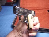 Colt 1908 Model N prewar Nickel Pocket Auto Pistol .25 ACP Pearl Grips BEAUTIFUL - 7 of 12