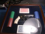 S&W Model 36-10 Texas Hold'em Edition with box/papers/case Gold Inlays - 1 of 15
