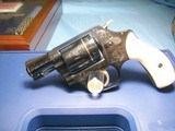 S&W Model 36-10 Texas Hold'em Edition with box/papers/case Gold Inlays - 7 of 15