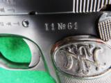 FN BROWNING MODEL 1903 MILITARY COLLECTOR GRADE WITH ORIGINAL HOLSTER AND MAGAZINES. - 8 of 10