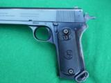 COLT 1902 MILITARY .38 AUTOMATIC NICE ORIGINAL CONDITION - 4 of 9