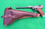 LUGER ARTILLERY COMMERCIAL - CLEAN SHOOTER
W/leather & shoulder board stock - 8 of 12
