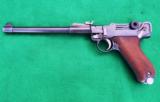 LUGER ARTILLERY COMMERCIAL - CLEAN SHOOTER
W/leather & shoulder board stock - 2 of 12