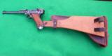 LUGER ARTILLERY COMMERCIAL - CLEAN SHOOTER
W/leather & shoulder board stock - 9 of 12