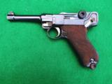 DWM IMPERIAL LUGER – MILITARY – COLLECTOR GRADE – MATCHING LEATHER - 2 of 9